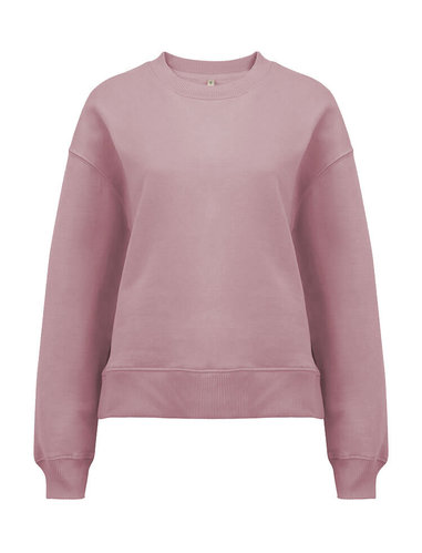 CC EARTHPOSITIVE® Schwerer Damen Sweater (purple rose)