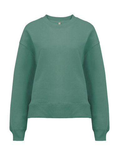 CC EARTHPOSITIVE® Schwerer Damen Sweater (sage green)