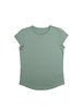 CC EARTHPOSITIVE® Damen T-Shirt mit gerollten Ärmeln (slate green)