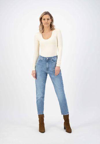 MUD Jeans Mams stretch tapered (old stone)