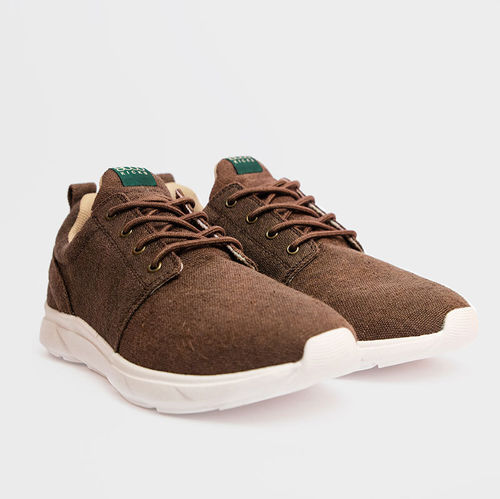 8000 Kicks Hemp Sneaker Explorer (Dark brown)