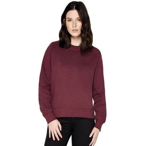 CC EARTHPOSITIVE® Damen Sweatshirt mit Raglanärmeln (burgundy)