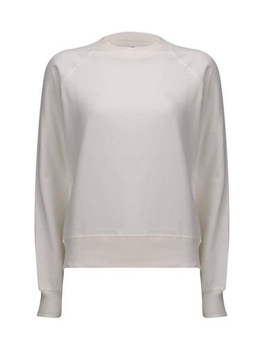 CC EARTHPOSITIVE® Damen Sweatshirt mit Raglanärmeln (white mist)