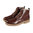 Fairticken Shoes gefütterte Stiefel Unisex PERAL II (weinrot, MF, gefüttert)