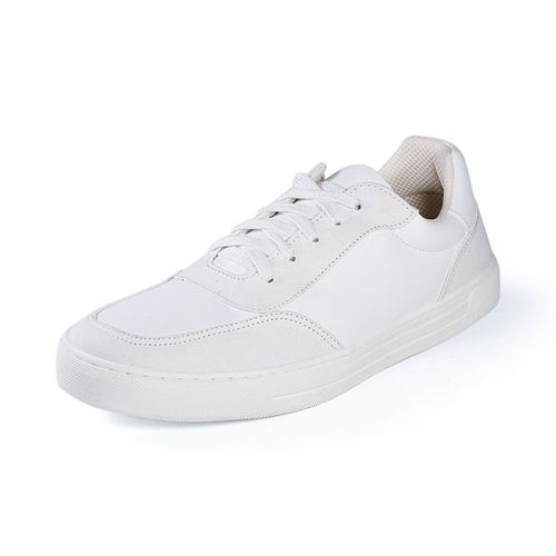Fairticken Shoes FERREL Retro Sneaker mit veganem "Mais"-Leder (white/ white)