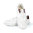 Fairticken Shoes Esphino III (white / red, SEAQUAL ® YARN/MF)